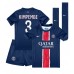 Maillot de foot Paris Saint-Germain Presnel Kimpembe #3 Domicile vêtements enfant 2024-25 Manches Courtes (+ pantalon court)